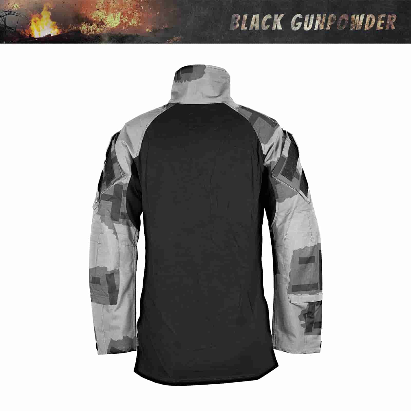 Black Gunpowder Men's Tactical Hooded Jacket Airsoft Hunting Paintball – Z2  Bros LLC